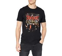 Slipknot Men's Waves Short Sleeve T-Shirt, Black, Medium
