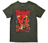 Slipknot Men's Zombie T-Shirt in Green | Size: Large Slipknot Green L