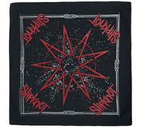 Slipknot Nine Pointed Star - Bandana Unisex Bandana Multicolour, 100% Cotton,