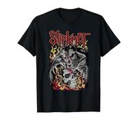 Slipknot Official Brain Ripper T-Shirt, Men, Black, Large