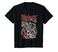 Slipknot Official Brain Ripper T-Shirt, Youth, Black, Large