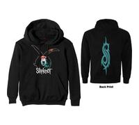 Slipknot Official Day of The Gusano Goat Hoodie - Small, (Black)