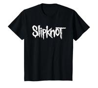 Slipknot Official Plain Logo T-Shirt, Youth, Black, Large