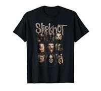 Slipknot Official Splatter Frame Faces T-Shirt