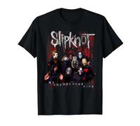 Slipknot Official We Are Not Your Kind Group Red T-Shirt, Men, Black, X-Large
