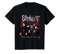 Slipknot Official We are Not Your Kind Group Red T-Shirt, Youth, Black, X-Small