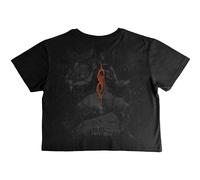 Slipknot Ouija Belt Band Logo Crop Top