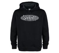 Amplified Unisex Adult Oval Logo Slipknot Drawstring Hoodie XXL Black