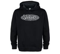 Amplified Unisex Adult Oval Logo Slipknot Drawstring Hoodie XXL Black