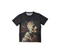 Profile Band Logo Sublimation Dye Print T Shirt Slipknot Black S