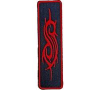 Rock Off officially licensed products Slipknot Red Tribal Sigil Woven Patch Taglia unica