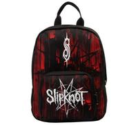 Slipknot - Rocksax - Slipknot - Glitch Logo - Mini Backpack (Black) [New ] Backp