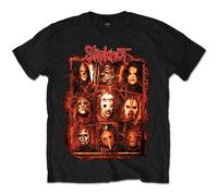 Slipknot Whiskey T-Shirt Rusty Face Men's Short Sleeve Black Large