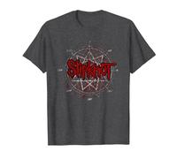 Slipknot Scribble Star Logo T-Shirt, Men, Dark Heather Grey, 6X-Large