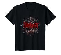 Slipknot Scribble Star Logo T-Shirt, Youth, Black, X-Small