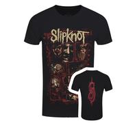 Slipknot Whiskey T-Shirt Sketch Boxes Mens Black XL