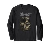 Slipknot Skull Group Metal Band Art Print Long Sleeve T-Shirt