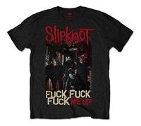 Slipknot - Slipknot Unisex Tee: Fuck Me Up - Large - Black