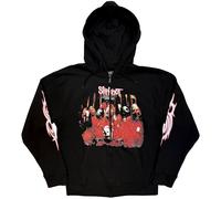 Slipknot Spit It Out Zipped Hoodie in Black | Size: 2XL Slipknot Black 2XL