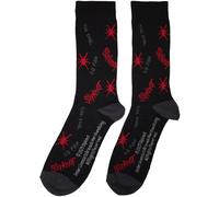 Slipknot Splat The End So Far All Over Print Ankle Socks in Black Slipknot Black One Size