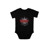Slipknot - Star Symbol Babygrow - Bodysuit - black - 68/74 - 100% Organic Cotton,Jersey 68/74