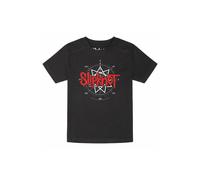 Slipknot - Star Symbol Kids - T-Shirt - black - 140 - 100% Organic Cotton 140