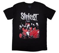 Slipknot Whiskey T-Shirt Stretched Barcode – Black, Back Print, Unisex Large