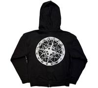 Slipknot Subliminal Verses Zipped Hoodie in Black | Size: Large Slipknot Black L