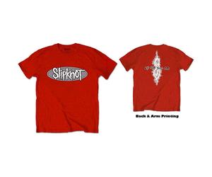 Slipknot T-Shirt: 23rd Anniversary Don't Ever Judge Me (Back & Sleeve Print) OFF