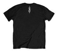Slipknot T Shirt All Out Life Devil Single Black & White new Official Mens Black