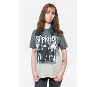 Slipknot T Shirt Barcode Photo Band Logo Dip Dye Official Licensed Mens