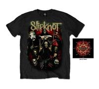 Slipknot T Shirt Come Play Dying band logo Official Mens Black
