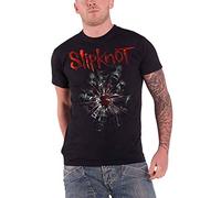 Slipknot T Shirt Dead Effect Band Logo Gray Chapter Official Mens Black XL