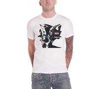 Slipknot T Shirt Iowa Goat Shadow Band Logo Official Licensed Mens White