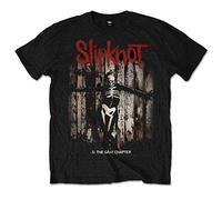 Slipknot T-Shirt - The Gray Chapter - Unisex Black Short Sleeve L