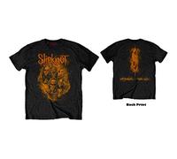 Slipknot - T-Shirt # L Unisex Black # Wanyk Orange