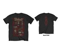 Slipknot Sketch Boxes Mens Black T-Shirt