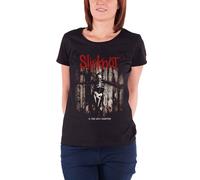 Slipknot T Shirt The Gray Chapter Album new Official Womens Skinny Fit Black
