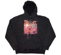 Slipknot The End So Far Barcode Pullover Stone Wash Hoodie L Charcoal