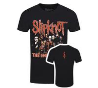 Slipknot The End, So Far Group Photo Mens Black T-Shirt