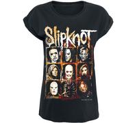 Slipknot The End, So Far Group Squares T-Shirt black L