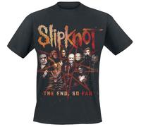 Slipknot The End, So Far Group Star T-Shirt black XL
