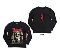 Slipknot Skeleton Flag Long Sleeve T Shirt XL Black