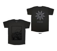 Slipknot T Shirt Amusement Park Band Logo new Official Mens Charcoal Grey