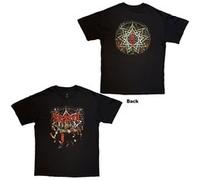 Slipknot Men's Waves Short Sleeve T-Shirt, Black, Large