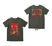 Slipknot T Shirt Zombie Band Logo new Official Unisex Green