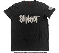 Slipknot - T-Shirt # S Black Unisex # Logo & Star