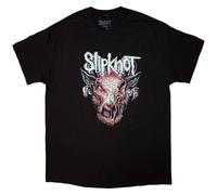 Slipknot Unisex T-Shirt: Infected Goat (Back Print) (Small)