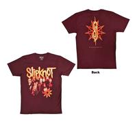 Slipknot T Shirt The End So Far Group Photo Tribal S Nonogram new Official Mens