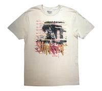 Slipknot Whiskey T-Shirt 25th Anniversary Inlay – Unisex Short Sleeve Sand Small Back Print